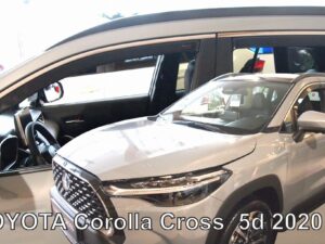 Owiewki TOYOTA Corolla Cross  5d 2020-> (owiewki tylne w zestawie)