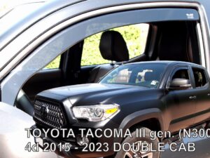 Owiewki TOYOTA Tacoma III gen (N300) 4d 2015-2023 Double Cab (tylko owiewki przednie)/ LSE