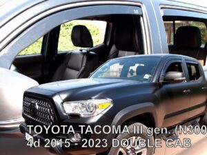 Owiewki TOYOTA Tacoma III gen (N300) 4d 2015-2023 Double Cab (owiewki tylne w zestawie)/ LSE