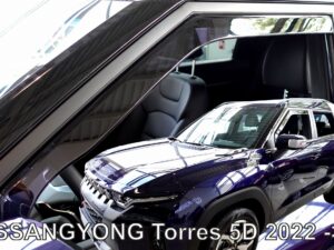 Owiewki SSANGYONG Torres 5d 2022-> (tylko owiewki przednie)/LSE