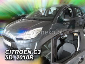 Owiewki CITROEN C3 II 5d 2009-2017 (tylko owiewki przednie)