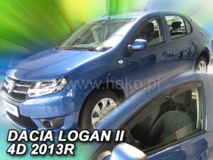 Owiewki DACIA Logan II / Sandero II / Stepway 4d 2013-2020 (tylko owiewki przednie)