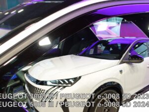 Owiewki PEUGEOT 3008 III 5d 2023-> / e-3008 III 5d 2023-> // 5008 III 5d 2024-> / e-5008 III 5d 2024-> (tylko owiewki przednie) /LSE