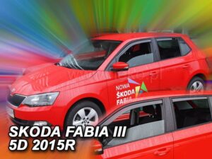 Owiewki SKODA Fabia III 5d 2014-> htb kombi (owiewki tylne w zestawie)