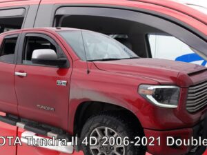 Owiewki TOYOTA Tundra II 4d 2006-2021 Double Cab (owiewki tylne w zestawie)