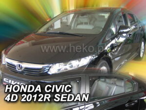Owiewki HONDA Civic IX 4d 2012-2016 sedan (owiewki tylne w zestawie)