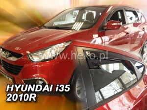 Owiewki HYUNDAI ix35 5d 2010-2015/ HYUNDAI Tucson II 5d 2010-2015 (owiewki tylne w zestawie)