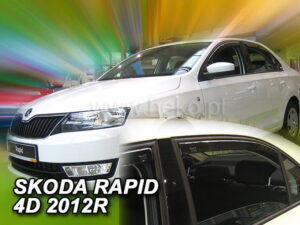 Owiewki SKODA Rapid 5d liftback 2012-2019 (owiewki tylne w zestawie)