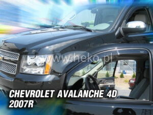 Owiewki CHEVROLET Avalanche 4d 2007-> (tylko owiewki przednie)