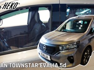 Owiewki  NISSAN Townstar Evalia/ Townstar Evalia EV 5d 2024 ->/  RENAULT Grand Kangoo 5d 2021->(owiewki tylne w zestawie)/ LSE