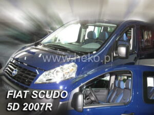 Owiewki FIAT Scudo II / PEUGEOT Expert II 2007-2016 / CITROEN Jumpy II 4d 2007-2016 / TOYOTA ProAce I 4d 2013-2016 (tylko owiewki przednie)