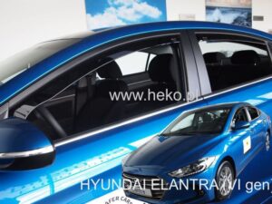 Owiewki HYUNDAI Elantra VI 4d 2016-2020 (owiewki tylne w zestawie)