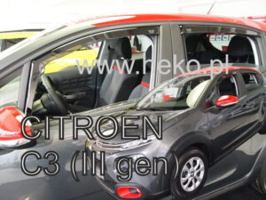 Owiewki CITROEN C3 III 5d 2016-2024 (owiewki tylne w zestawie)