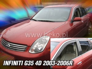 Owiewki INFINITI G35 4d 2003-2006 (tylko owiewki przednie)