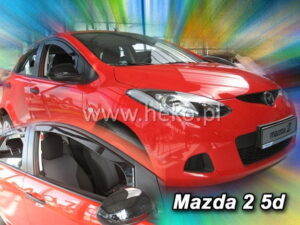 Owiewki MAZDA 2 III 5d 2009-2014 (tylko owiewki przednie)