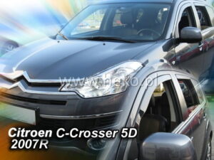 Owiewki CITROEN C-Crosser 5d 2007-2012 / PEUGEOT 4007 5d 2007-2012 (owiewki tylne w zestawie)