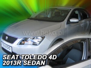 Owiewki SEAT Toledo IV 5d 2013-2018 liftback (tylko owiewki przednie)