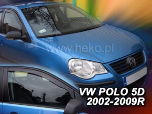 Owiewki VOLKSWAGEN Polo 5d 2002-2009 (tylko owiewki przednie)