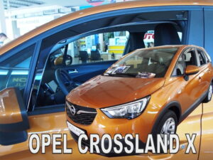 Owiewki OPEL CROSSLAND/ CROSSLAND X  5d  2017–2024  (tylko owiewki przednie)