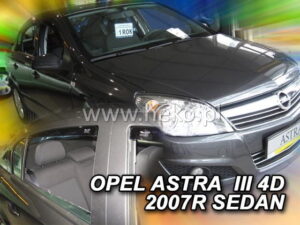 Owiewki OPEL Astra III H 2007-2014 sedan (owiewki tylne w zestawie)