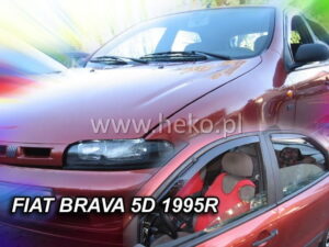 Owiewki FIAT Brava 4d 1995-> sedan (owiewki tylne w zestawie)