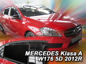 Owiewki MERCEDES A W176 5d 2012-2018 (owiewki tylne w zestawie)