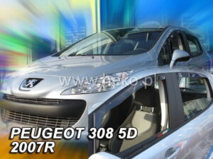 Owiewki PEUGEOT 308 I 5d 2007-2013 htb (owiewki tylne w zestawie)
