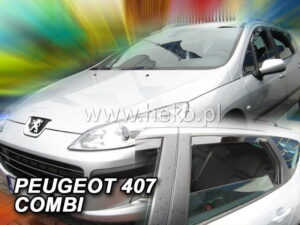 Owiewki PEUGEOT 407 SW 5d 2004-> kombi (owiewki tylne w zestawie)