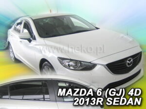 Owiewki MAZDA 6 III GJ 4d 2013-> sedan (owiewki tylne w zestawie)