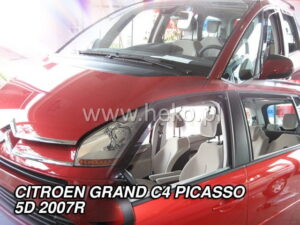Owiewki CITROEN C4 Grand Picasso I 5d 2007-2013 (owiewki tylne w zestawie)