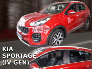 Owiewki KIA Sportage IV 5d 2016-2021(owiewki tylne w zestawie)