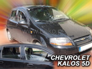 Owiewki CHEVROLET Aveo I T200 5d 2003-2007 hatchback / Kalos 5d 2003-2007 hatchback (owiewki tylne w zestawie)