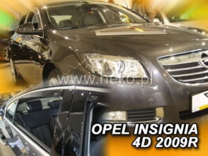 Owiewki OPEL Insignia I 4/5d 2009-2017 hatchback/sedan (owiewki tylne w zestawie)
