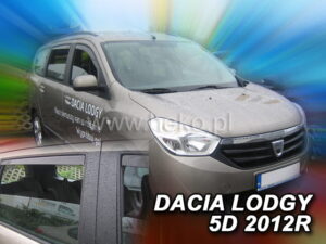 Owiewki DACIA Lodgy 5d 2012-2021 (owiewki tylne w zestawie)