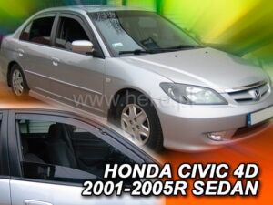 Owiewki HONDA Civic VII 2001-2005 4d sedan (tylko owiewki przednie)