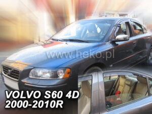 Owiewki VOLVO S60 4d 2000-2010 (owiewki tylne w zestawie)