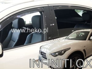 Owiewki INFINITI II FXI / QX70 5d 2008-2017 (owiewki tylne w zestawie)