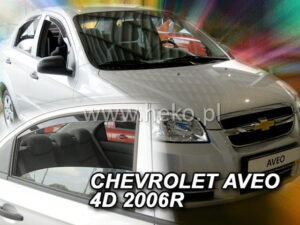 Owiewki CHEVROLET Aveo II T250 4d 2005-> sedan (owiewki tylne w zestawie)