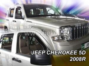 Owiewki JEEP Cherokee / Liberty KK 5d 2007-2012 (tylko owiewki przednie)