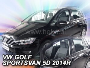 Owiewki VOLKSWAGEN Golf Sportsvan 5d 2014-2020 (owiewki tylne w zestawie)