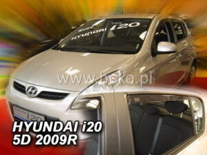 Owiewki HYUNDAI i20 I 5d 2009-2015 (owiewki tylne w zestawie)