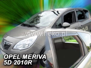 Owiewki OPEL Meriva B 5d 2010-2017 (owiewki tylne w zestawie)