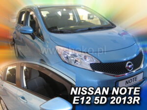 Owiewki NISSAN Note E12 5d 2013-> (owiewki tylne w zestawie)
