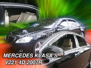Owiewki MERCEDES S V221 4d 2007-2013 wersja long (owiewki tylne w zestawie) (długość owiewek tylnych 72cm)