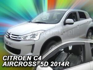 Owiewki CITROEN C4 Aircross 5d 2012-2017 / PEUGEOT 4008 5d 2012-2016 (tylko owiewki przednie)