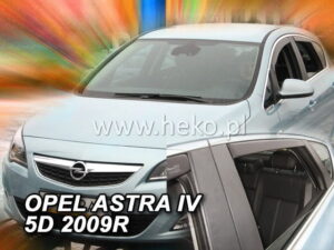 Owiewki OPEL Astra IV J 4/5d 2009-> sedan htb (owiewki tylne w zestawie)