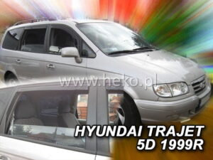 Owiewki HYUNDAI Trajet 5d 1998-2008 (owiewki tylne w zestawie)