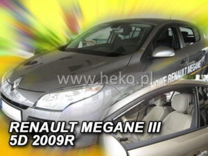 Owiewki RENAULT Megane III 5d 11.2008-2016 (tylko owiewki przednie)