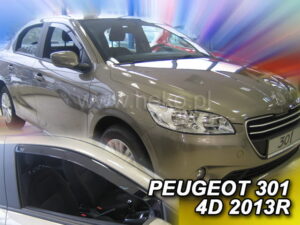 Owiewki PEUGEOT 301 4d 2012-> (tylko owiewki przednie)
