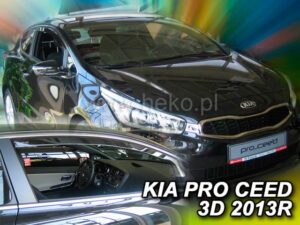 Owiewki KIA Pro Ceed II (JD) 3d 2013-2018 (tylko owiewki przednie)